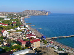 Берег в Алуште